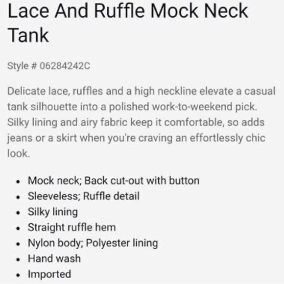 **SOLD** NWT Express Lace and Ruffle Mock Neck Blush Pink Top XS - Picture 3 of 7